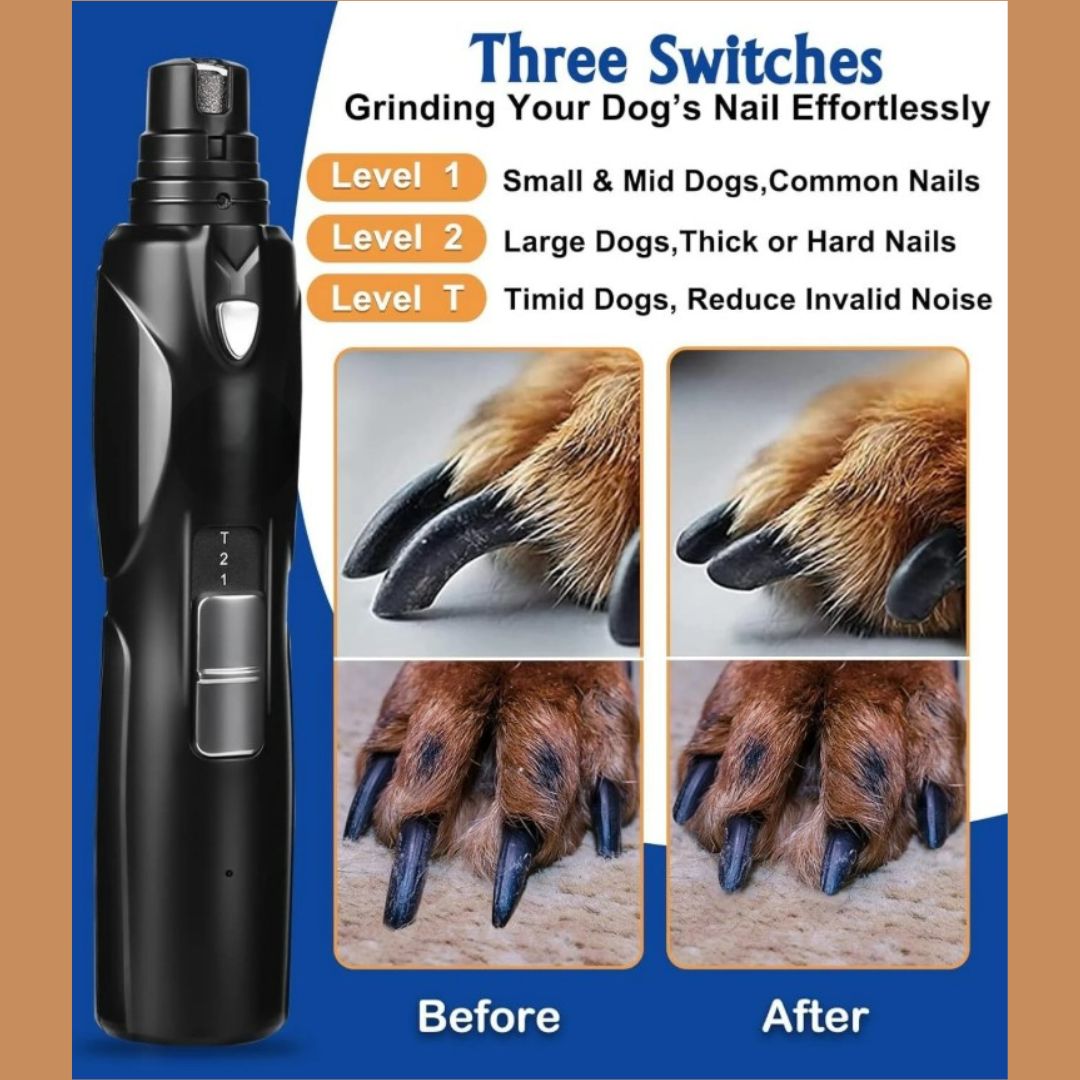 Rechargeable Electric Dog Nail Trimmer for Chihuahua