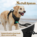 Dog Vest Harness & Retractable Leash Attachment for Labrador